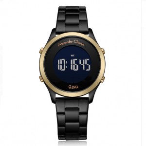 Alexandre Christie AC 9363 Black Gold Steel LHBBRBA